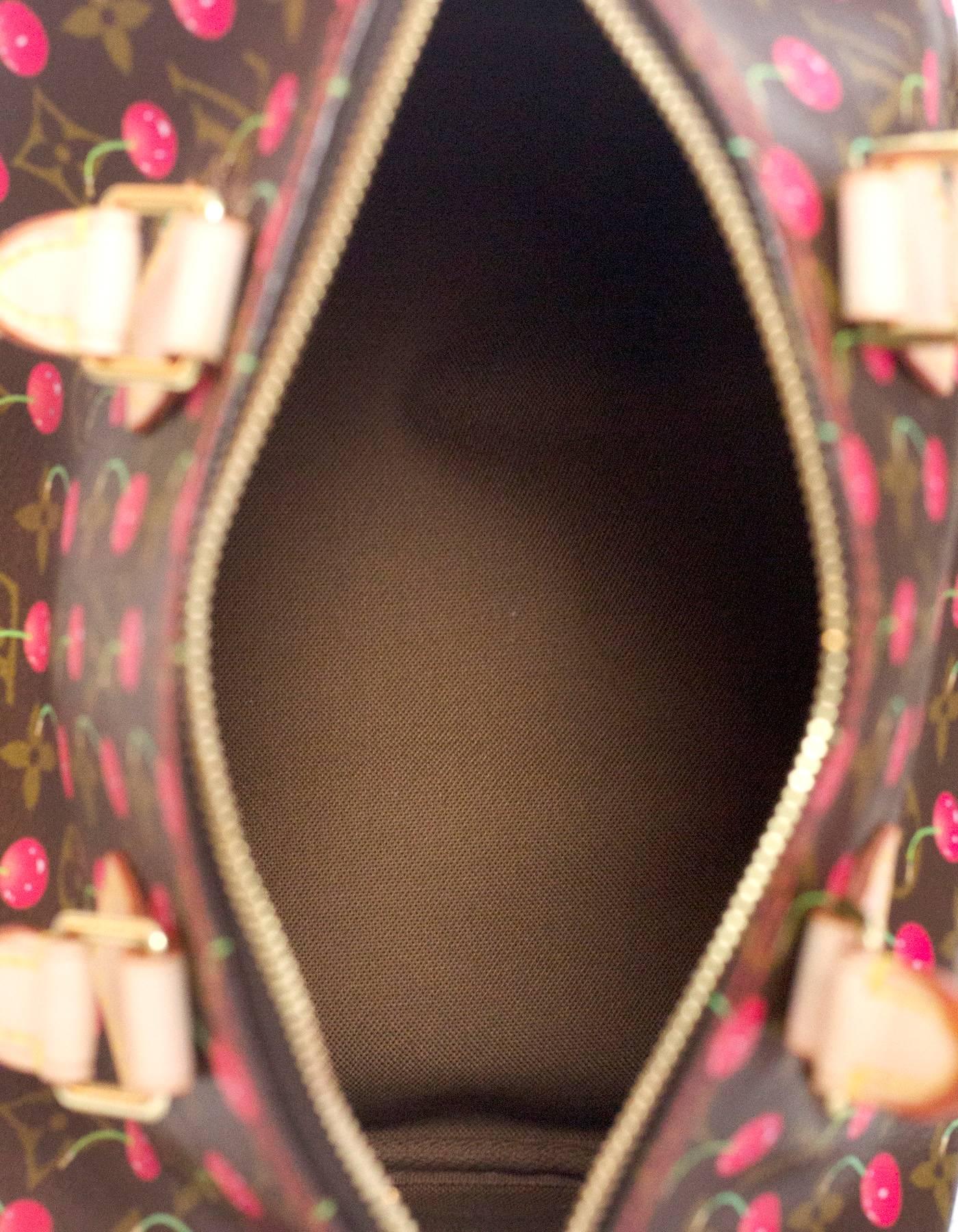 Bolso Louis Vuitton Edición Limitada Monograma Cereza Cerises Speedy 25 3