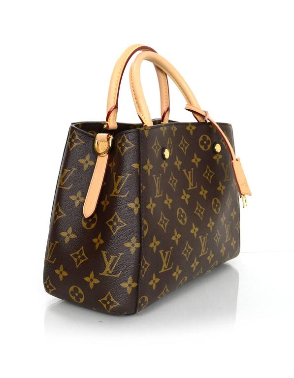 Louis Vuitton Monogram Mini Montaigne BB Satchel Crossbody Bag Bag For Sale at 1stdibs