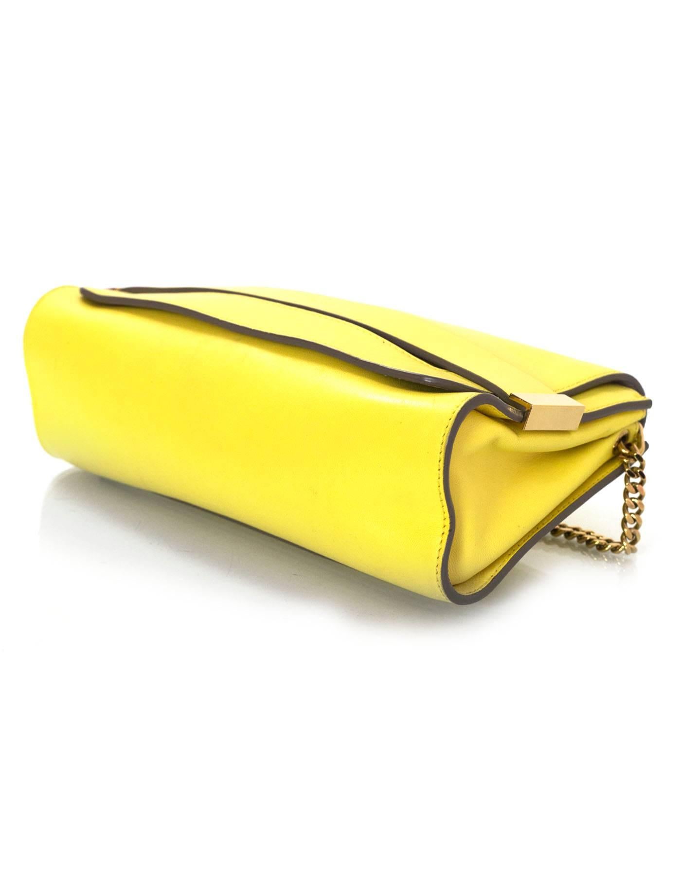 Chloe Yellow Leather Elle Crossbody Bag rt. $1, 390 1
