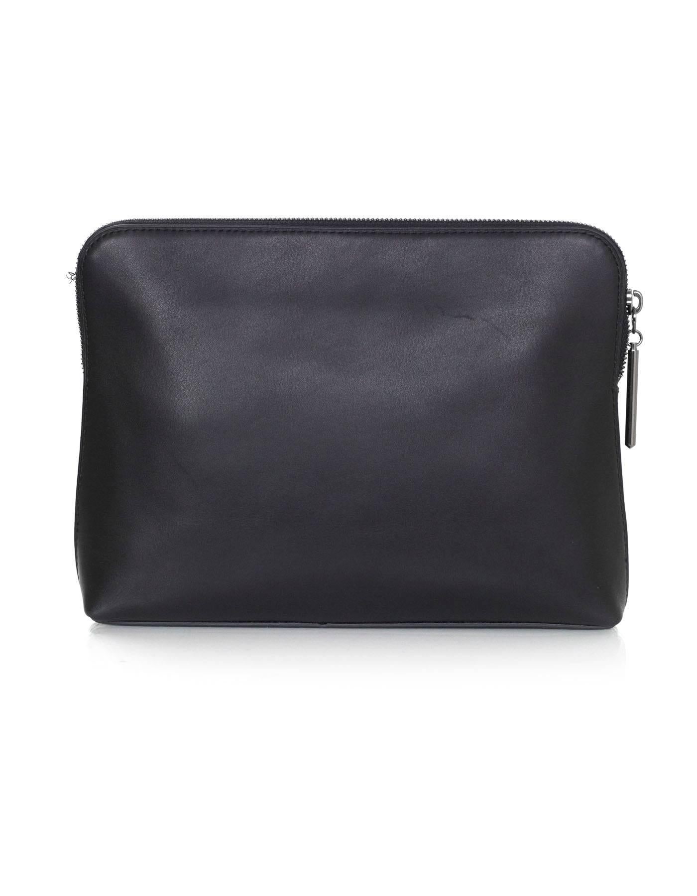 Black 3.1 Phillip Lim 31 Minute Cosmetic Case rt. $395