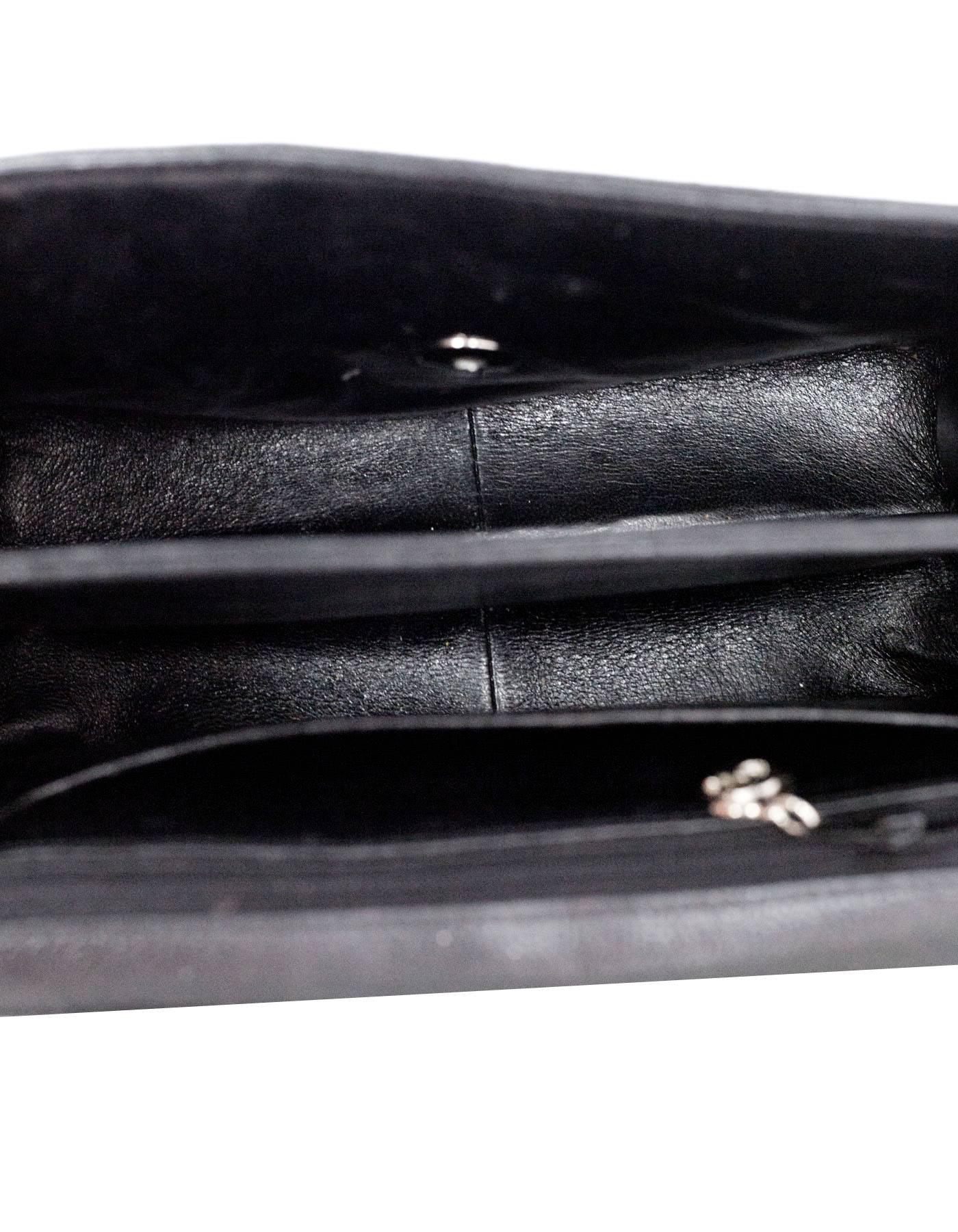 Chanel Black Quilted Caviar Leather Shoulder Bag 4
