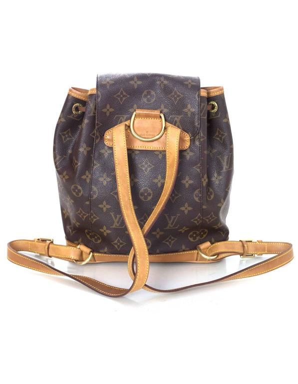 Louis Vuitton Monogram Montsouris MM Backpack For Sale at 1stdibs