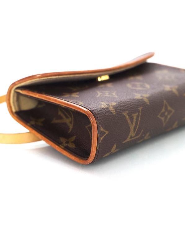 Louis Vuitton Monogram Pochette Florentine Belt Bag sz S For Sale at 1stdibs