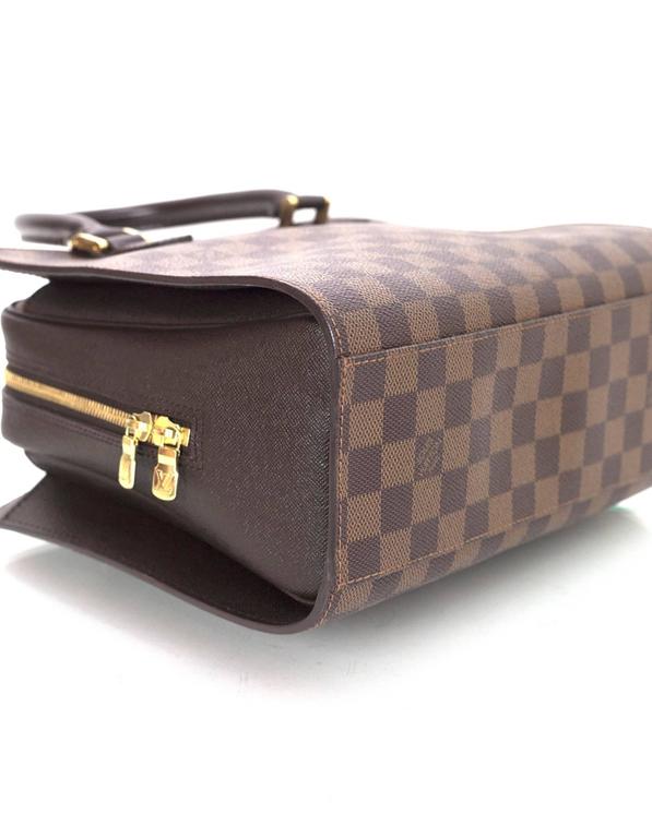 Louis Vuitton Damier Ebene Triana Top Handle Bag For Sale at 1stDibs  louis  vuitton triana damier ebene, louis vuitton damier top handle, louis vuitton  triana bag