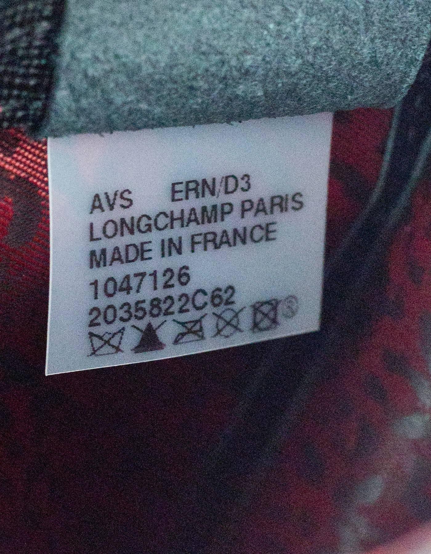 Longchamp Le Pliage Hertiage Tri-Color Clutch Bag 2