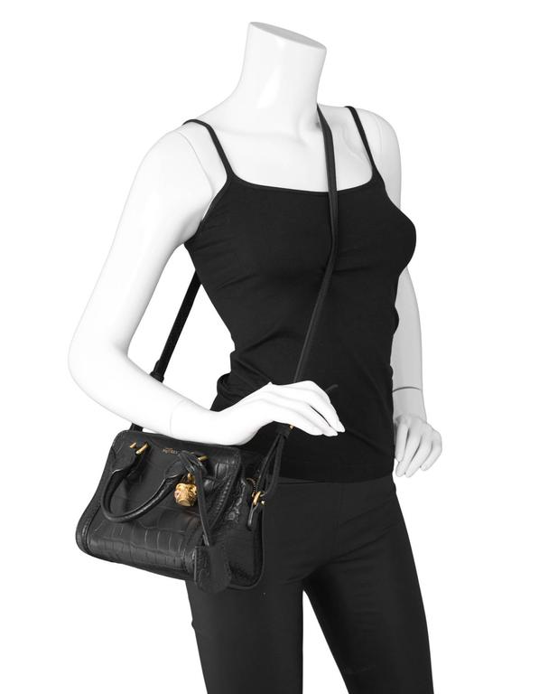 Alexander mcqueen padlock bag top