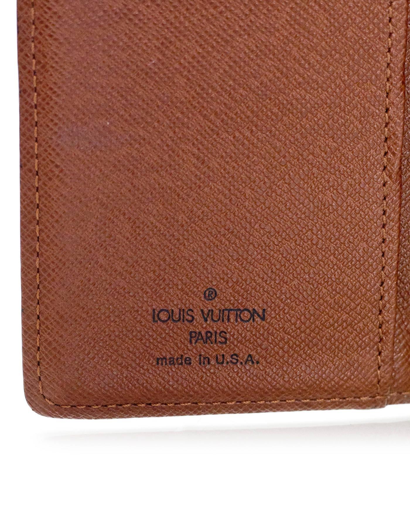 Louis Vuitton Monogram Small Ring Agenda Cover 3