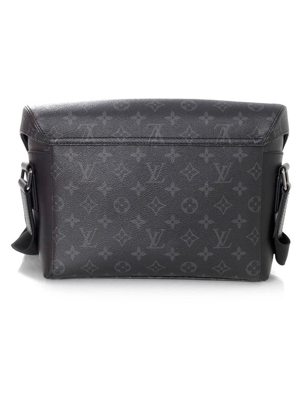 Louis Vuitton Black Monogram Messenger PM Voyager Bag For Sale at ...