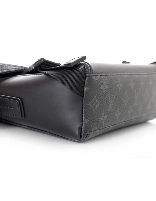 Pre-owned Louis Vuitton 2016 Voyager Pm Shoulder Bag In Black