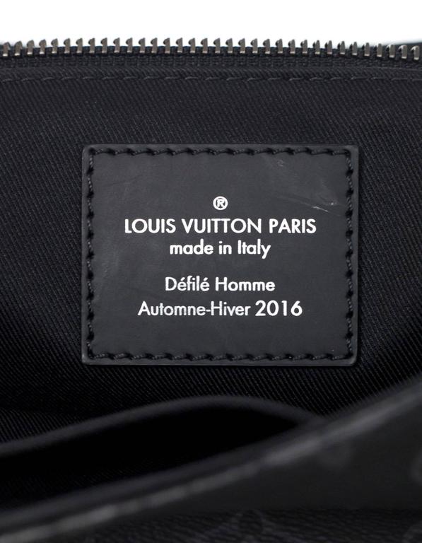 Louis Vuitton Messenger Voyager PM Black Taiga Leather ○ Labellov