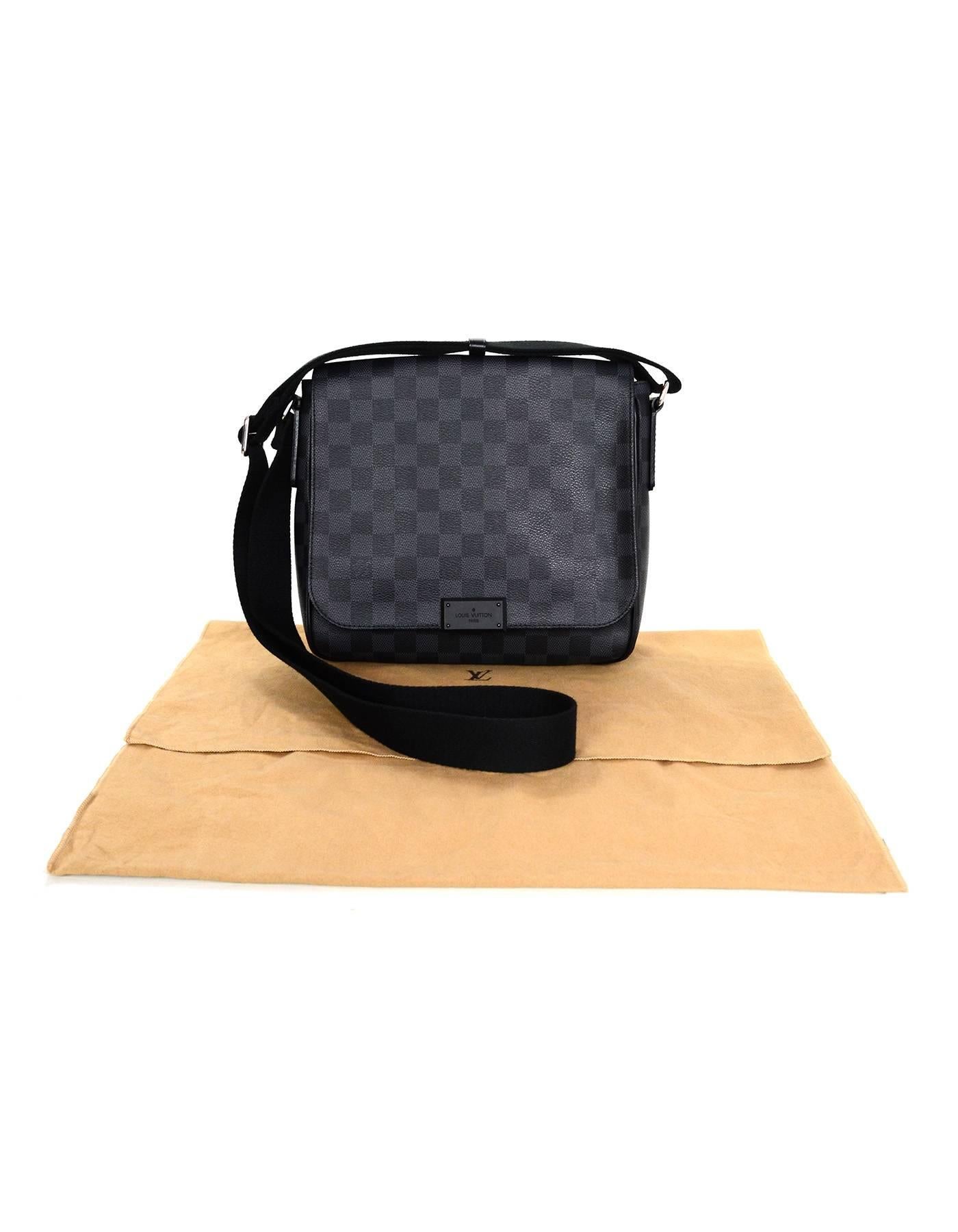 Louis Vuitton Graphite Damier District PM Crossbody Bag 2