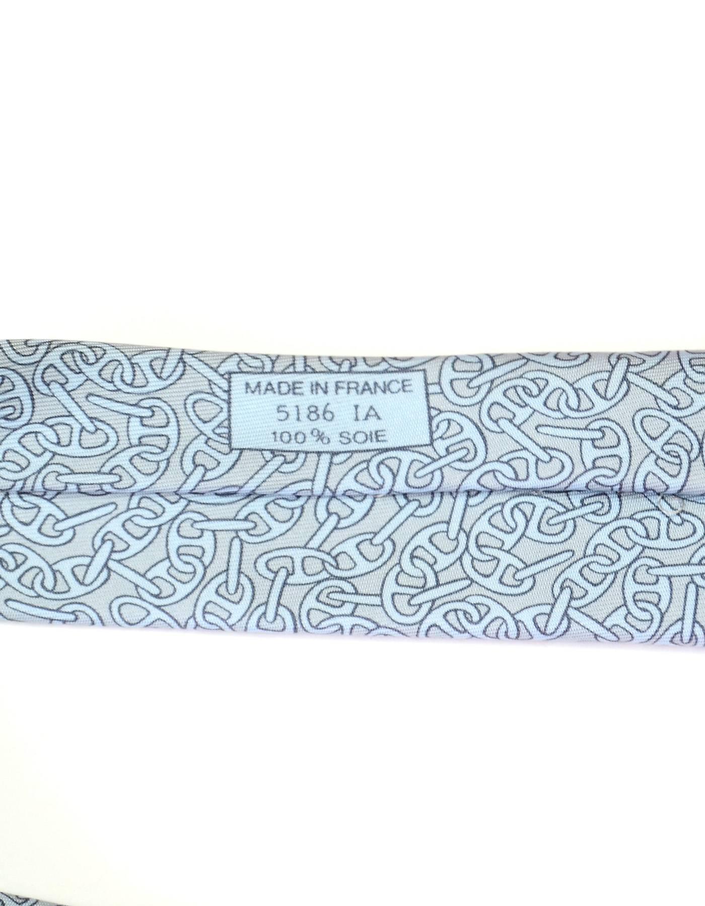 hermes light blue tie