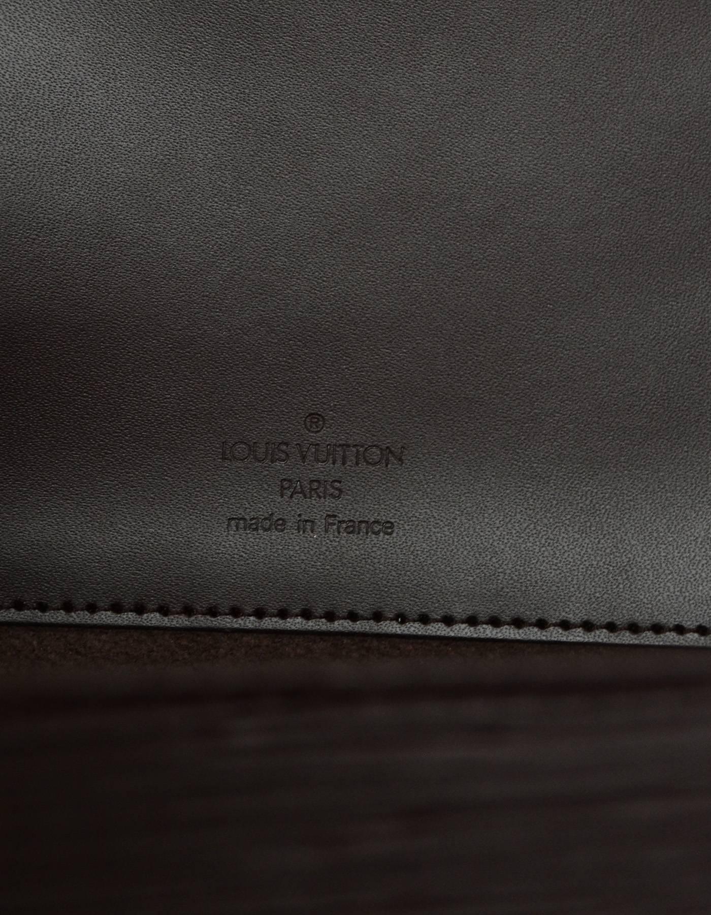 Louis Vuitton Brown Epi Leather Moka Nocturne Shoulder Bag 2