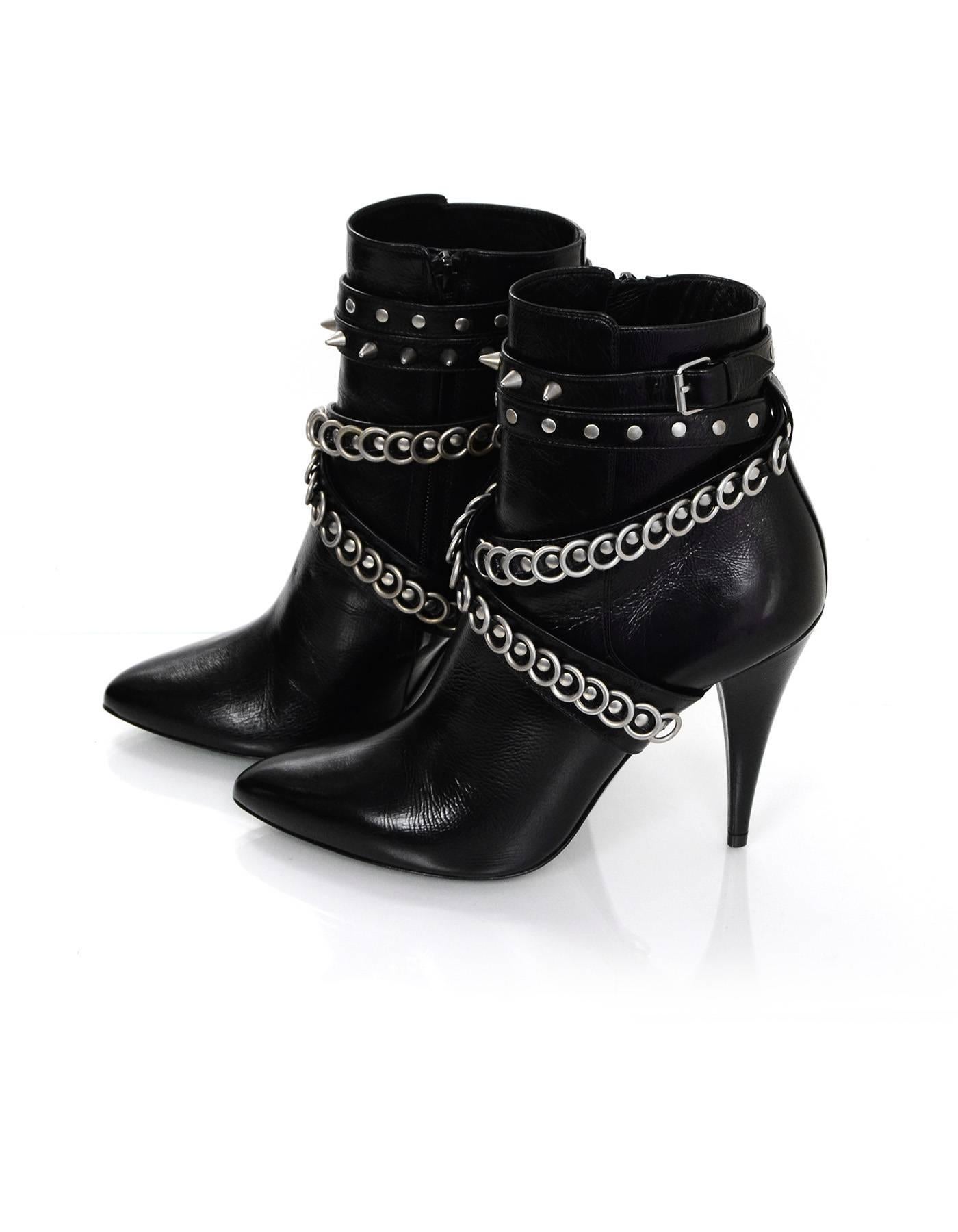 ysl studded boots