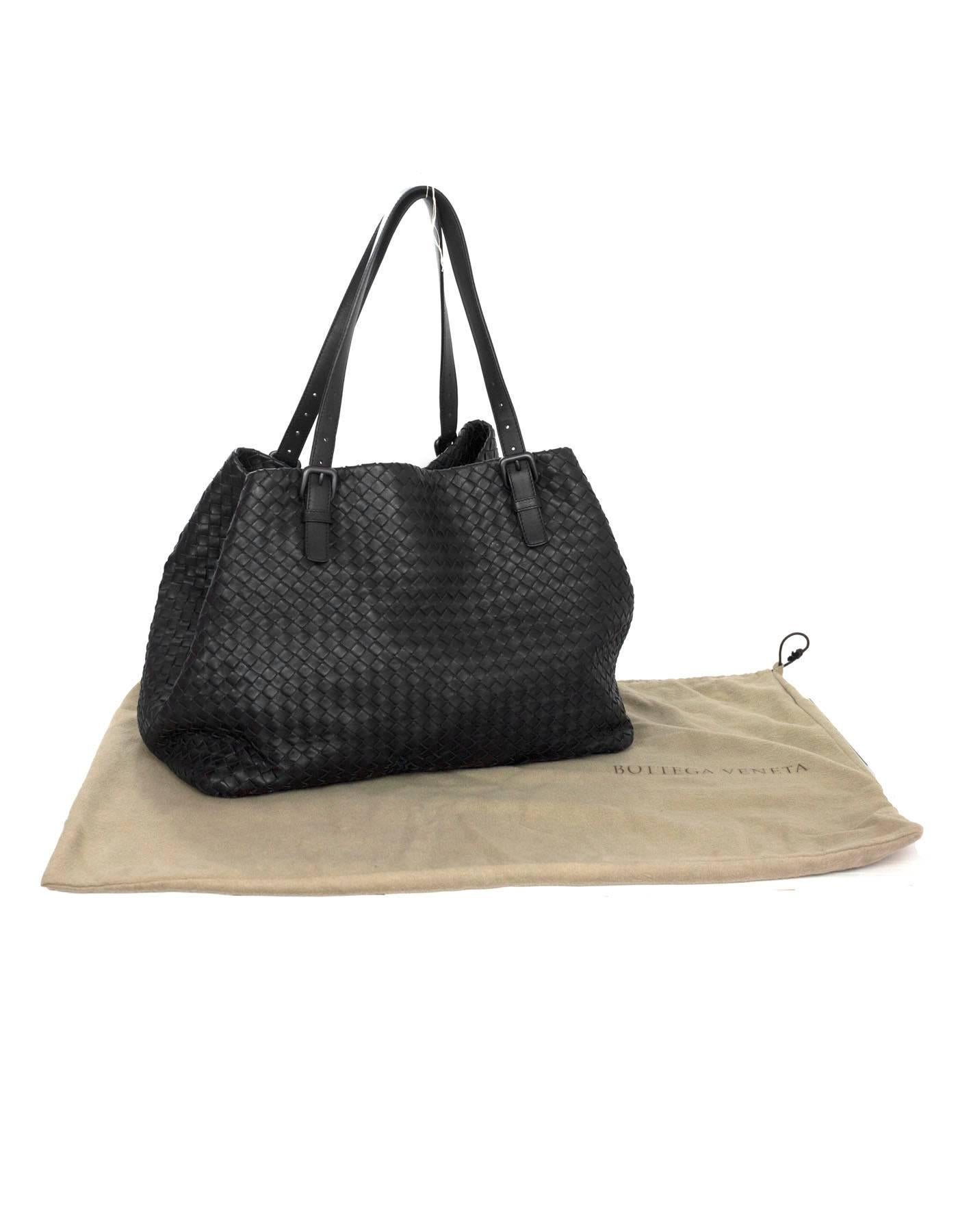 Bottega Veneta Black Intrecciato Large Tote Bag rt. $3, 950 6