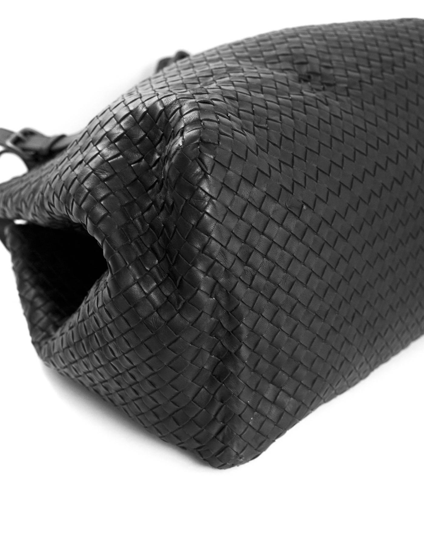 Bottega Veneta Black Intrecciato Large Tote Bag rt. $3, 950 1