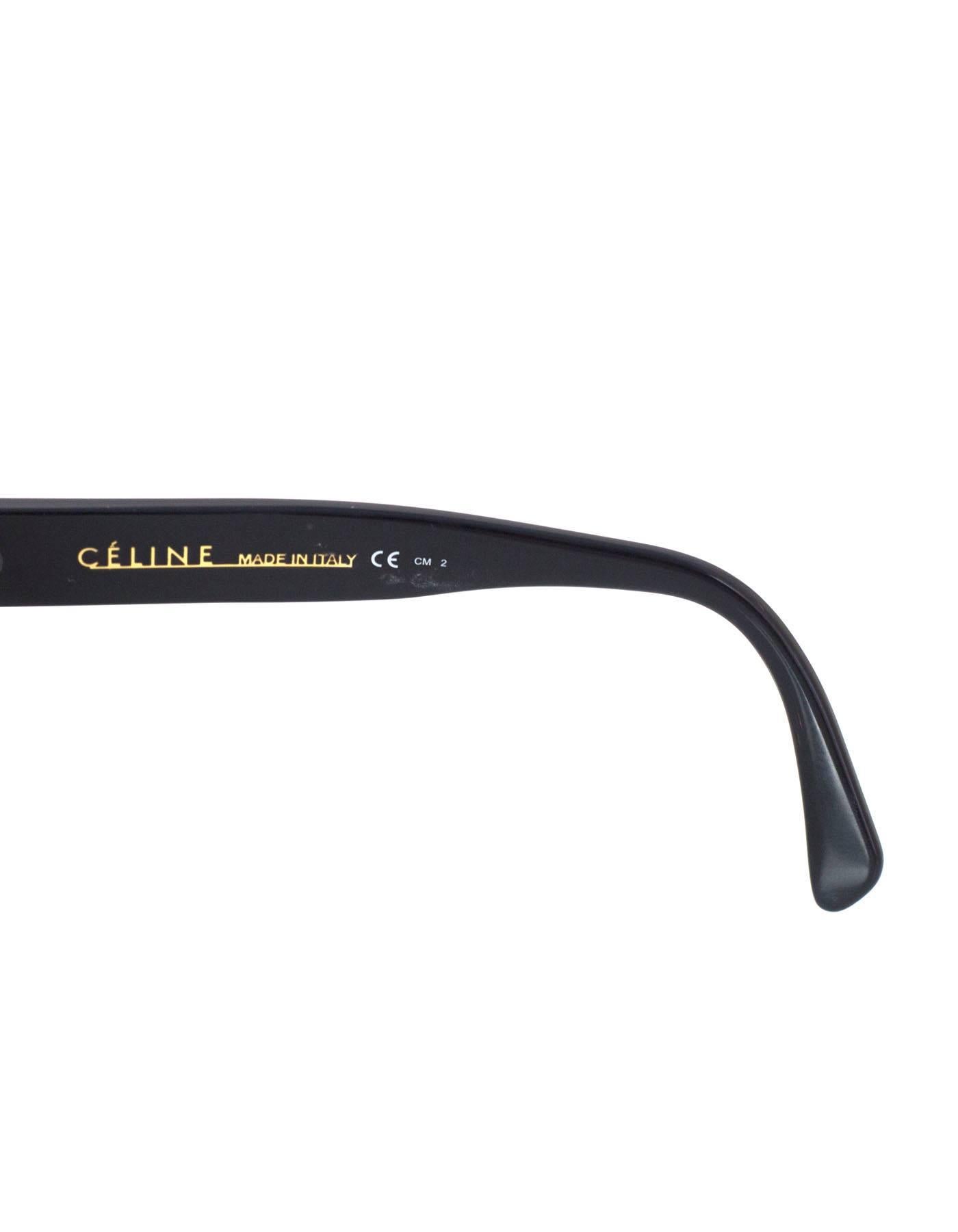 Women's Celine Shadow Flat Top Sunglasses with Case