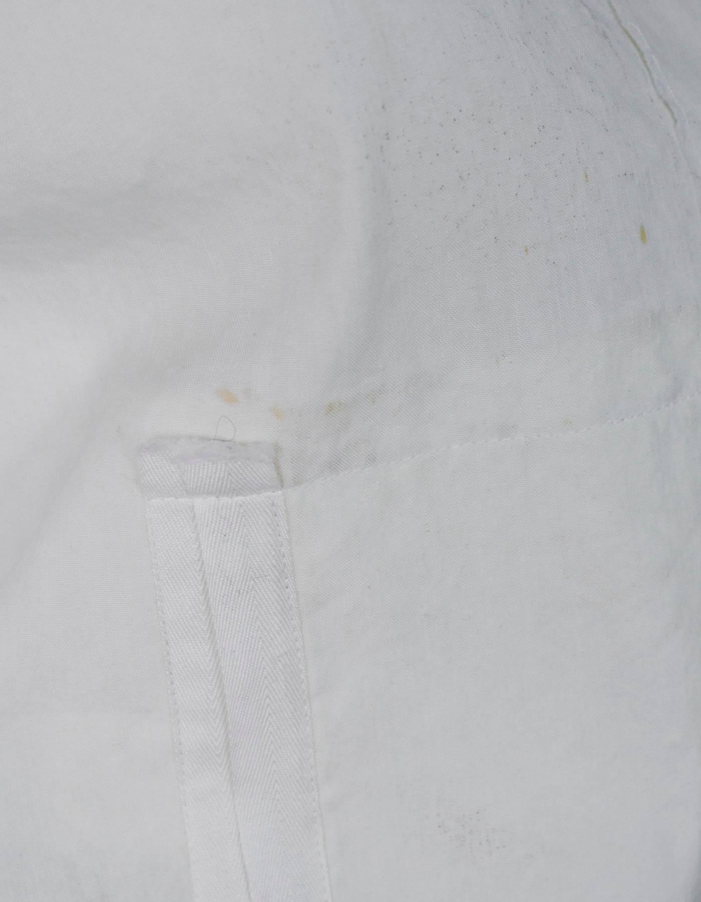 Women's Lanvin Off-White Linen Short Sleeve Jacket sz FR38