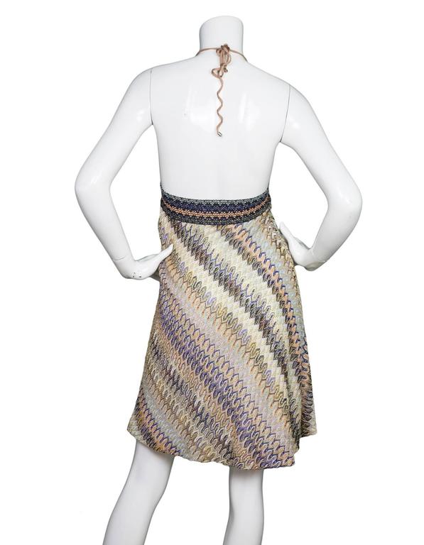 Missoni halter dress hotsell