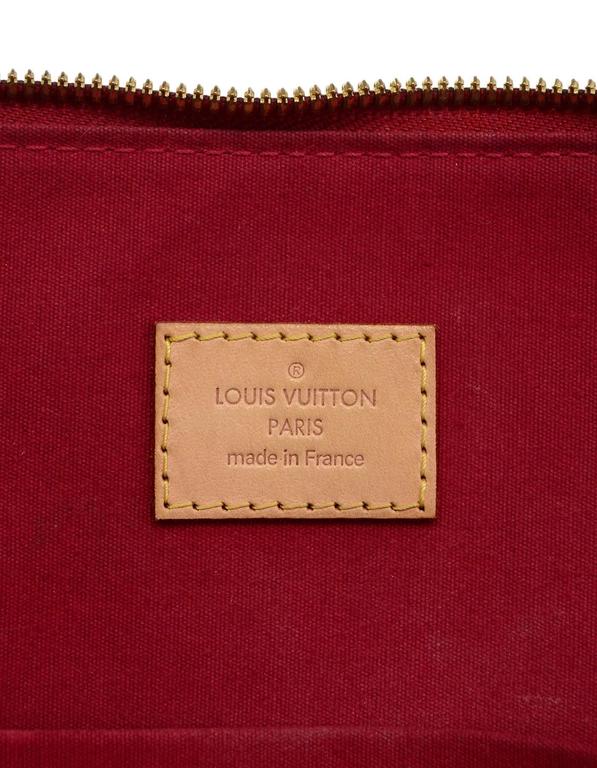 Louis Vuitton Pomme D'amour Monogram Vernis Alma GM XL Bag Louis Vuitton
