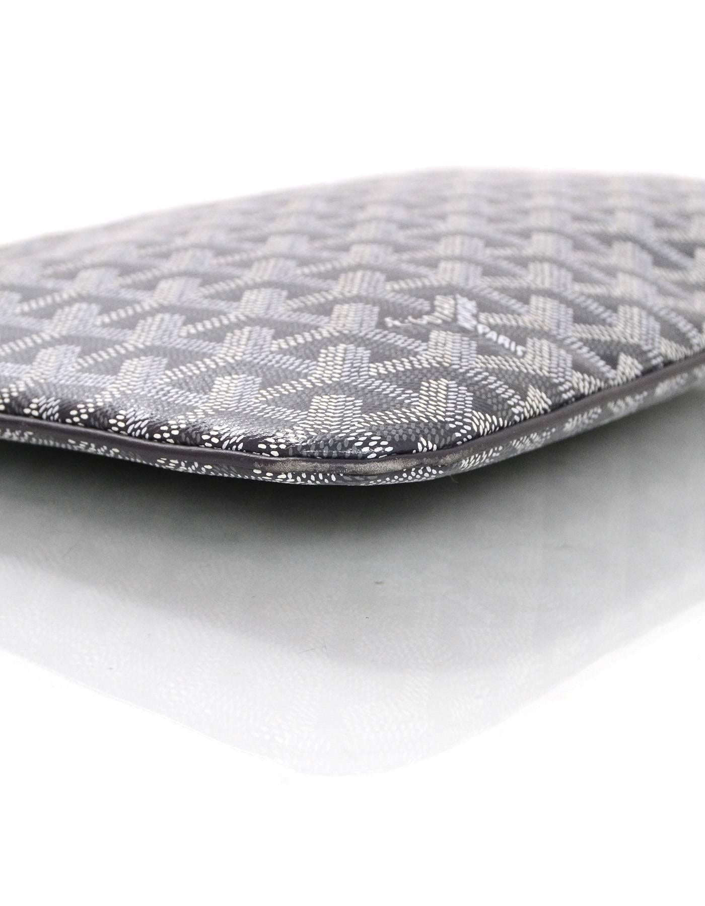 goyard pouch grey