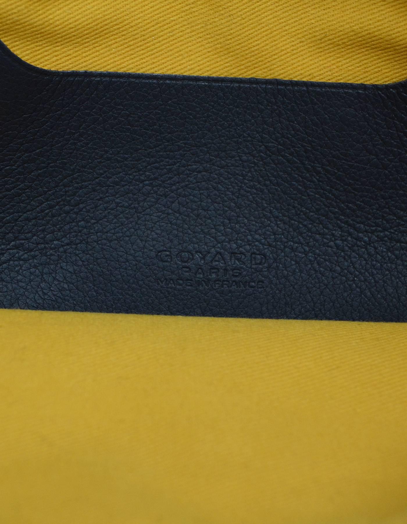 Gray Goyard Grey Chevron Senat PM Clutch Bag
