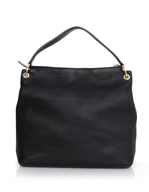 Gucci Black Leather Soho Hobo Crossbody Bag at 1stDibs