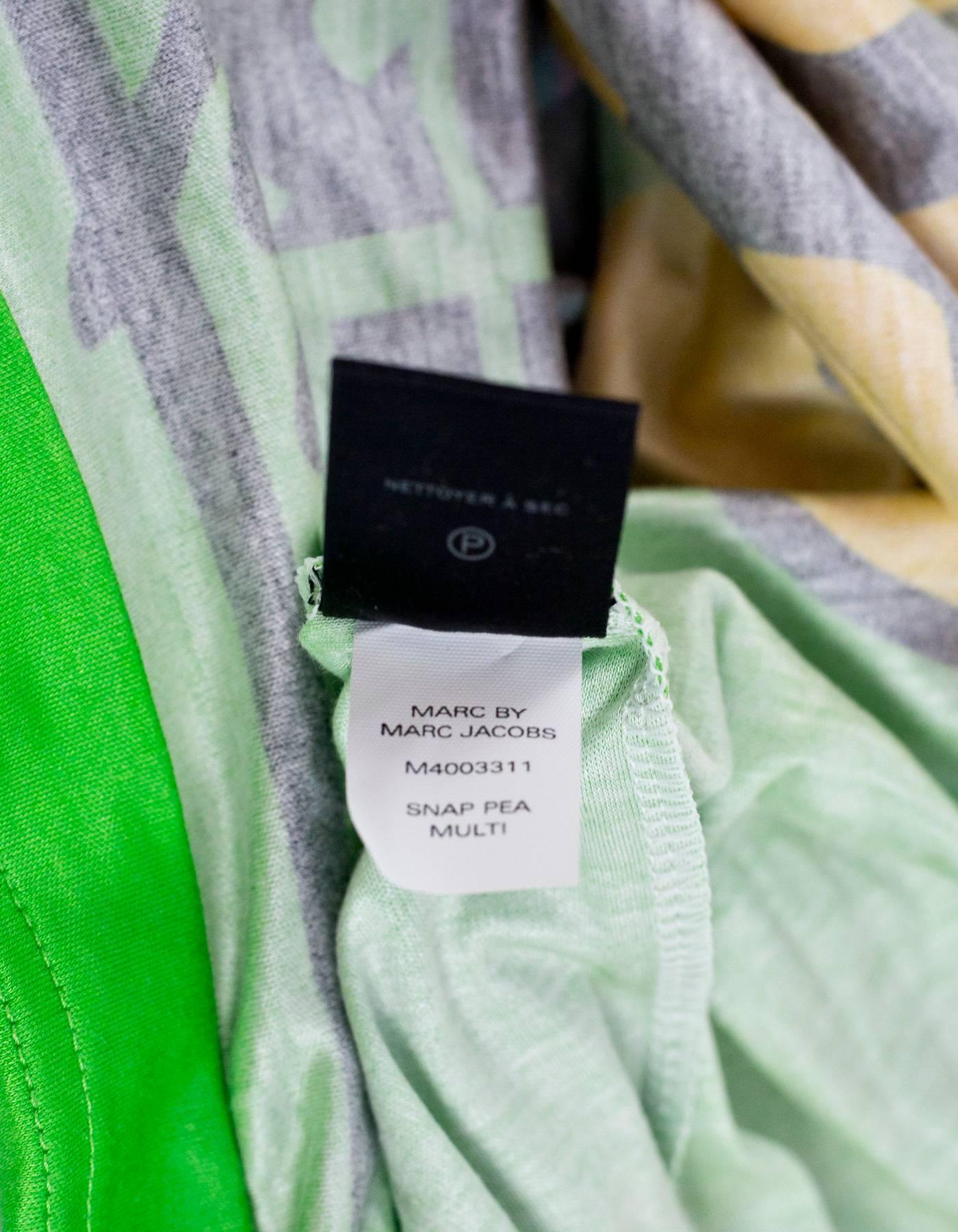 marc jacobs green shirt