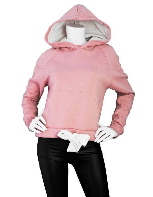 Acne pink hoodie Clearance