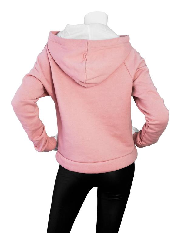 acne studios pink hoodie