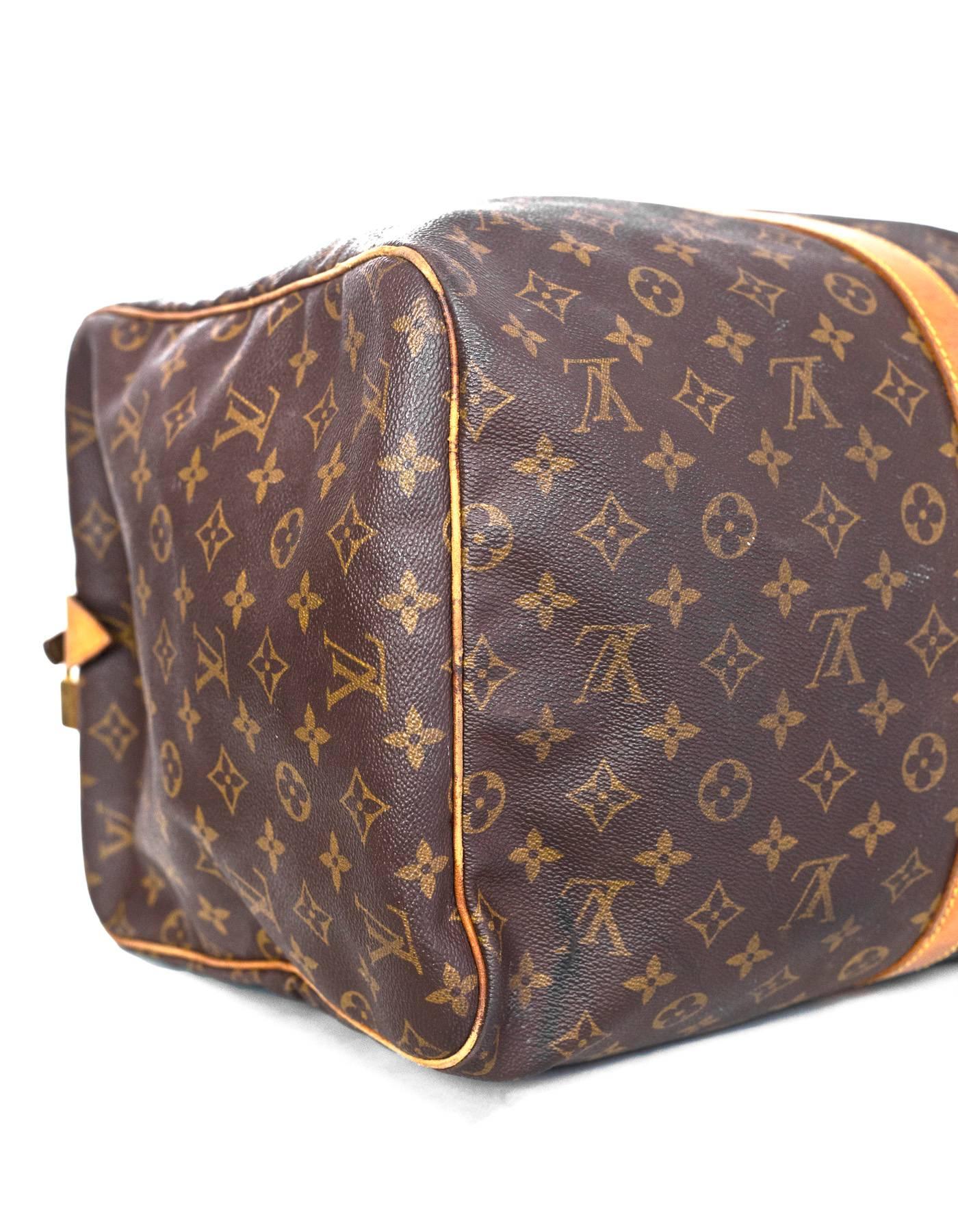 Louis Vuitton Vintage Monogram Keepall 55 In Good Condition In New York, NY