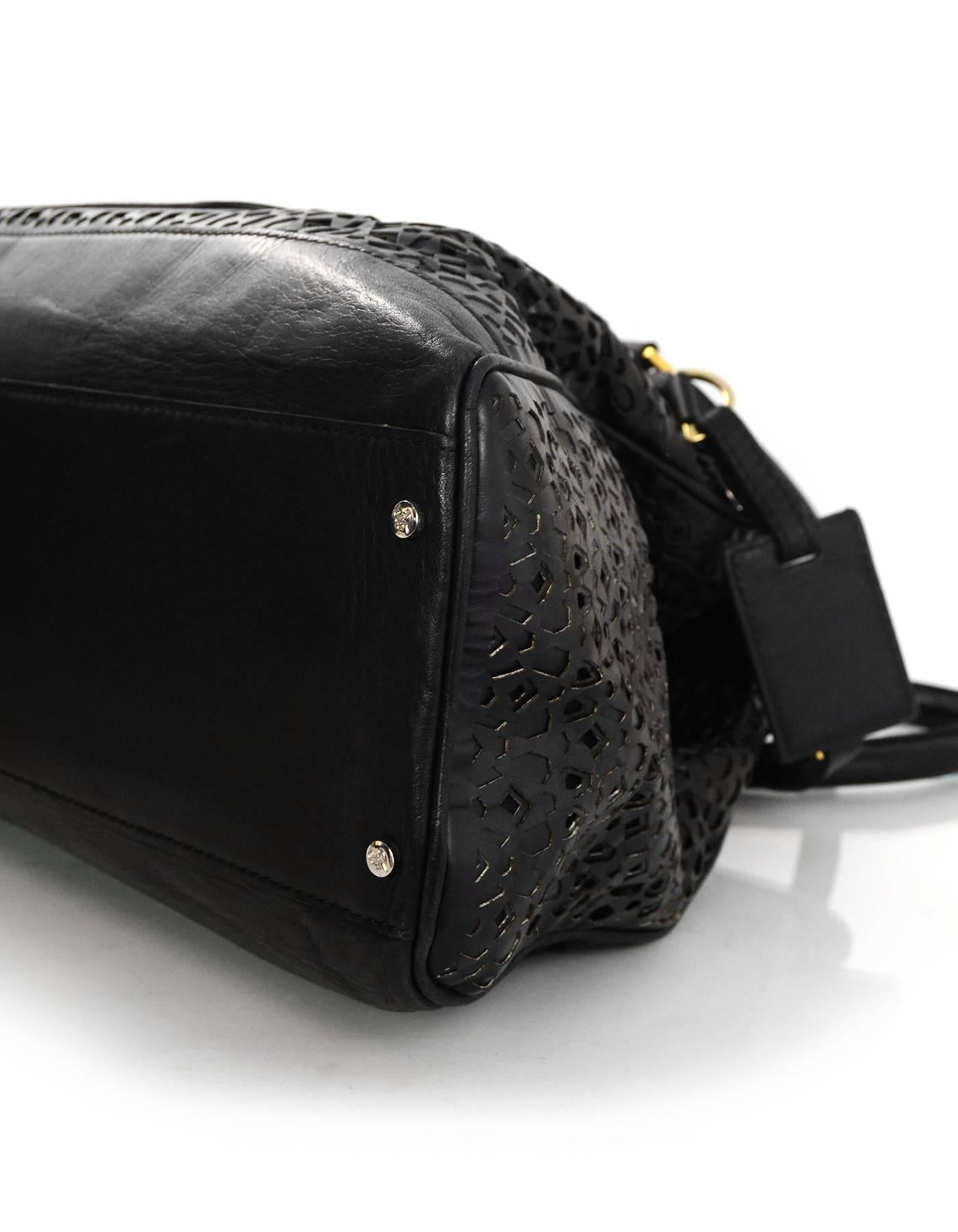 laser cut leather purse