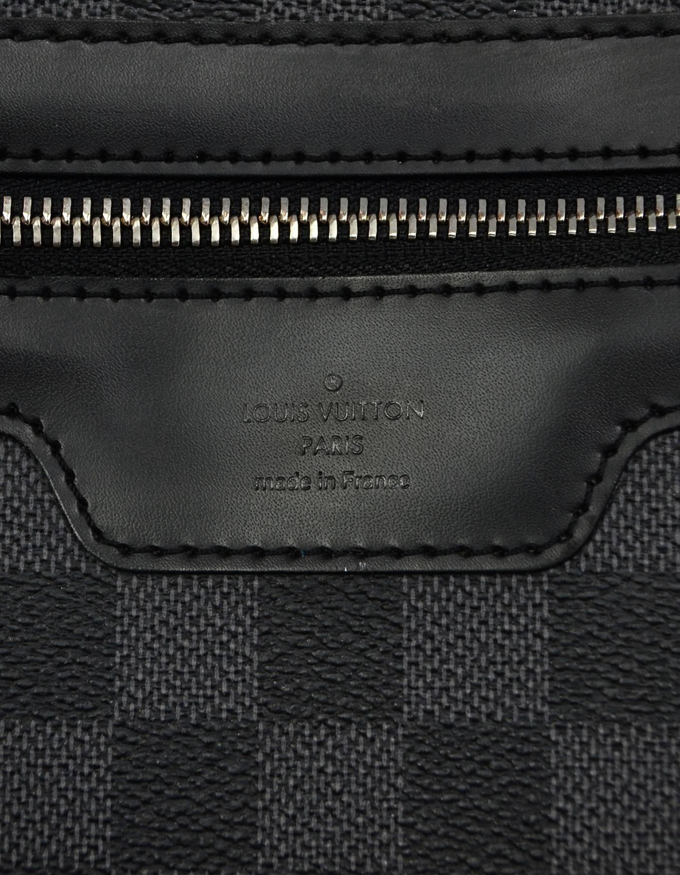 Louis Vuitton Graphite Damier Pegase Legere 55 Business Suitcase In Excellent Condition In New York, NY