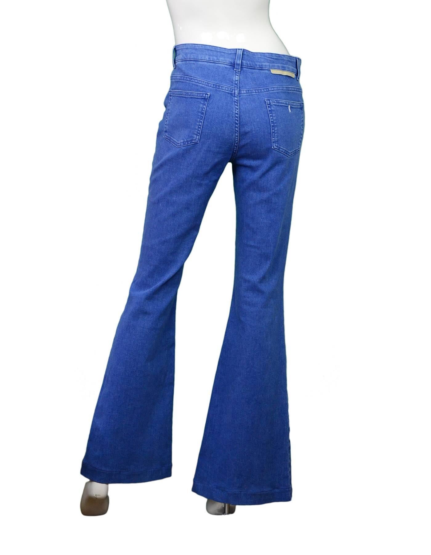 stella mccartney flare jeans