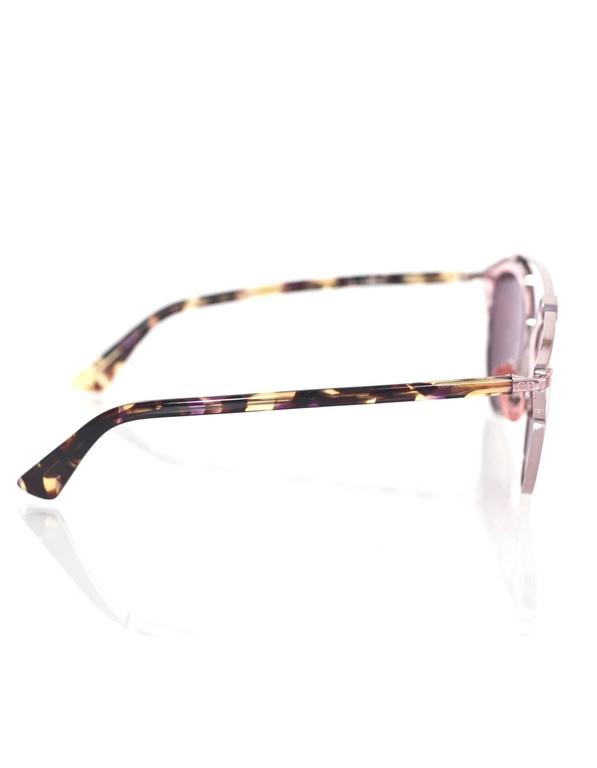 christian dior rose gold sunglasses