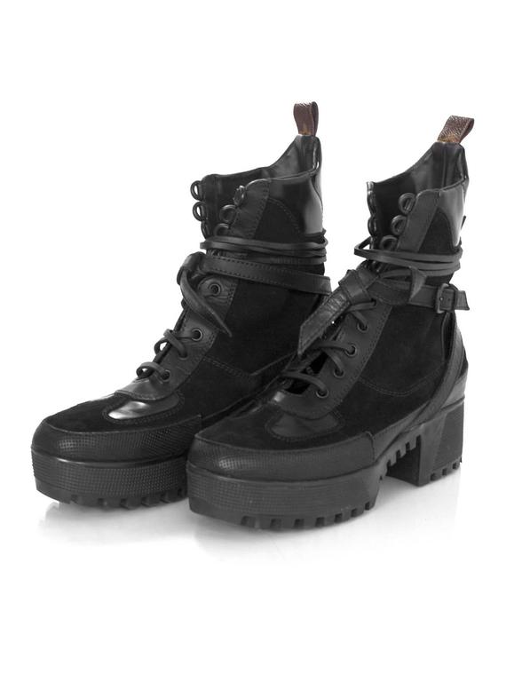 louis vuitton desert boots black
