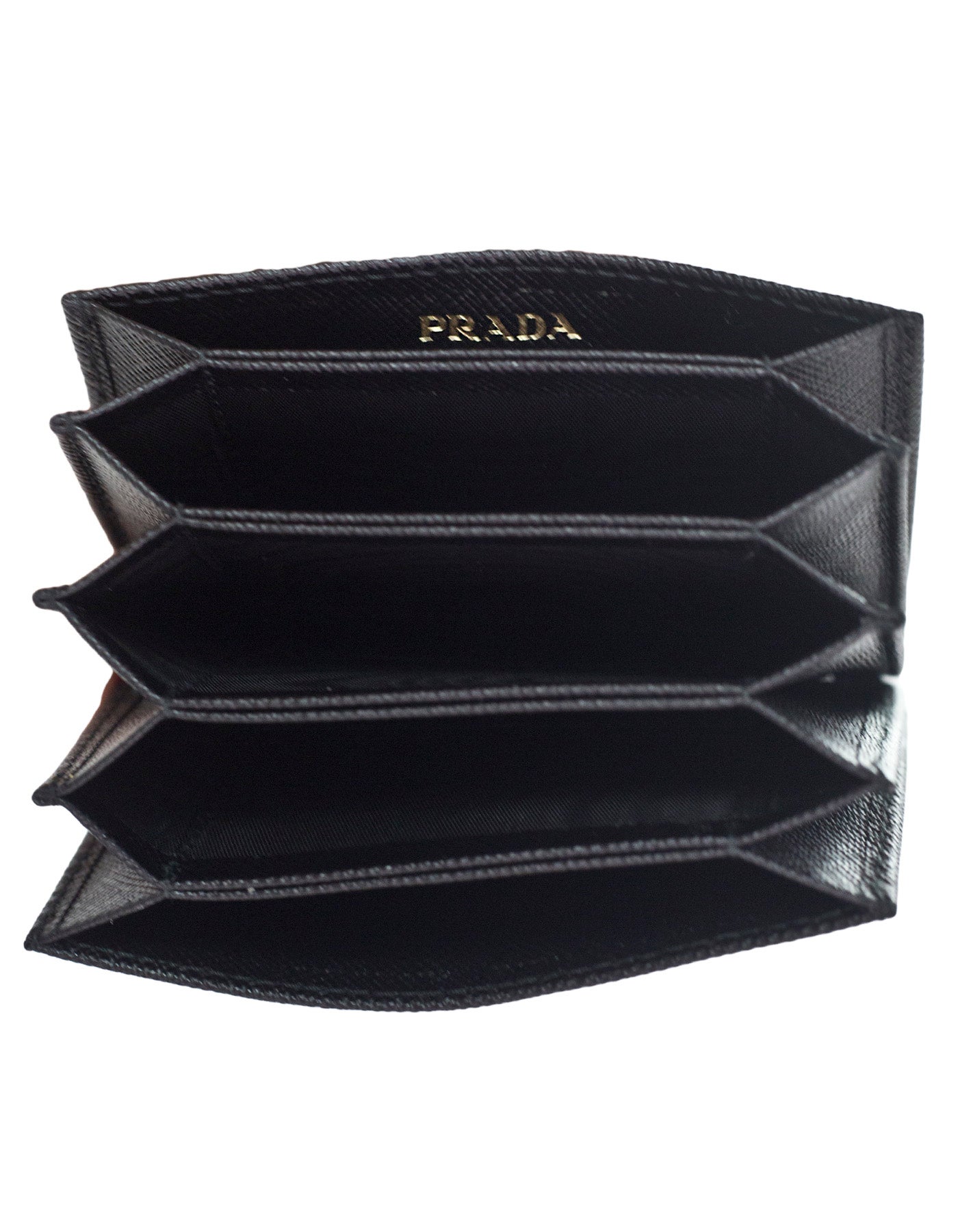 prada accordion card case