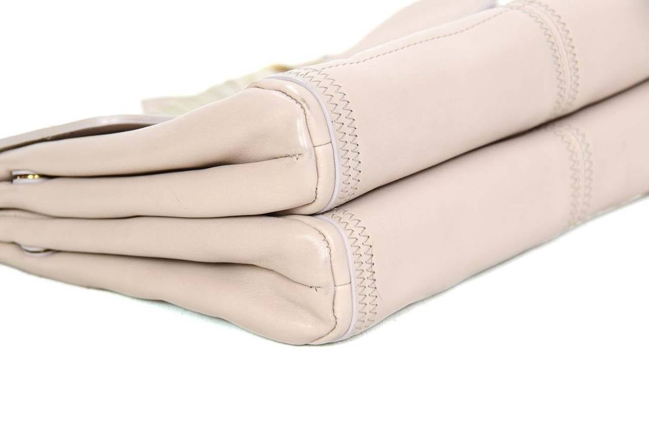 NINA RICCI Blush Leather ASAP Satchel Bag rt. $1, 450 4