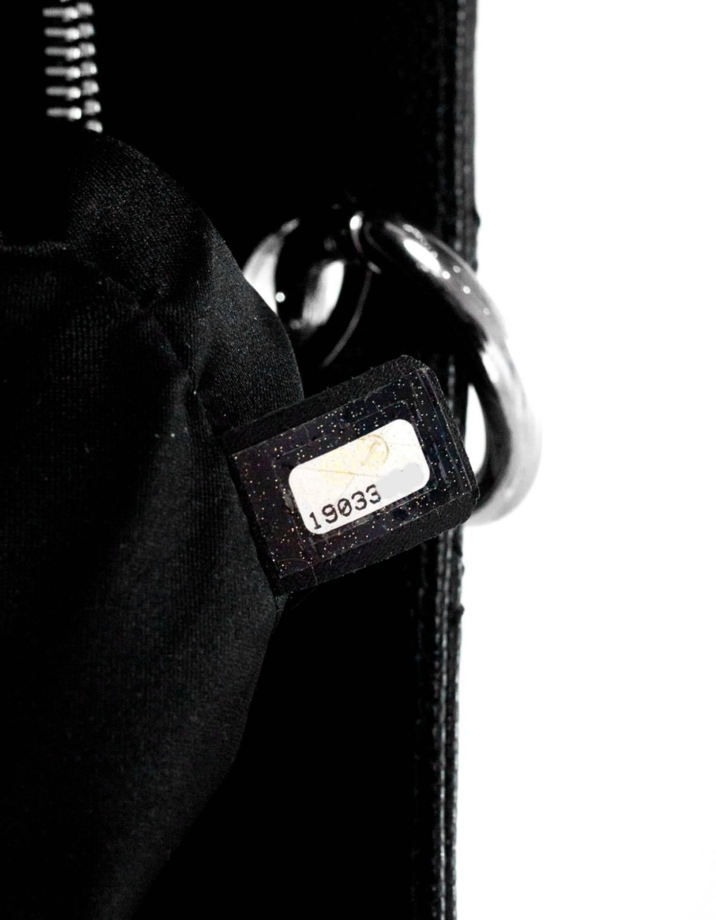 Chanel Black Caviar Leather GST Grand Shopper Tote Bag with SHW 4