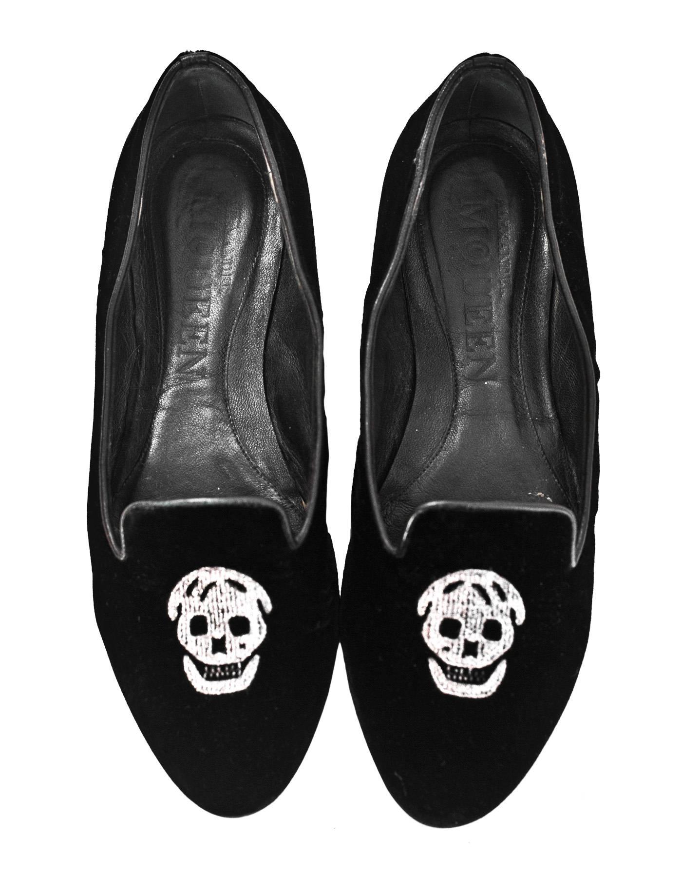 alexander mcqueen skull loafers