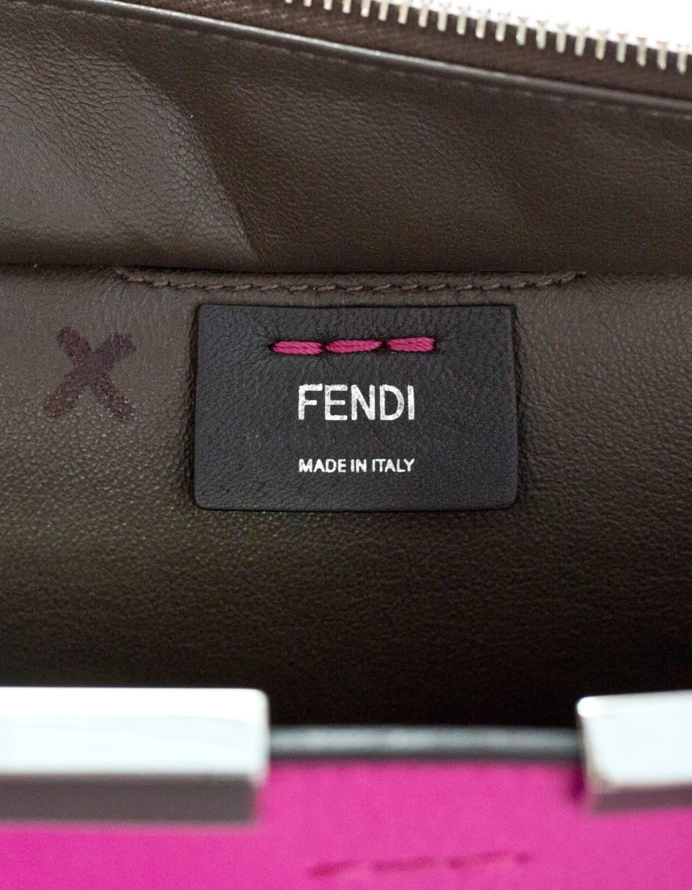 Fendi Pink Leather 3Jours Handle Bag with Tags rt. $2, 400 4