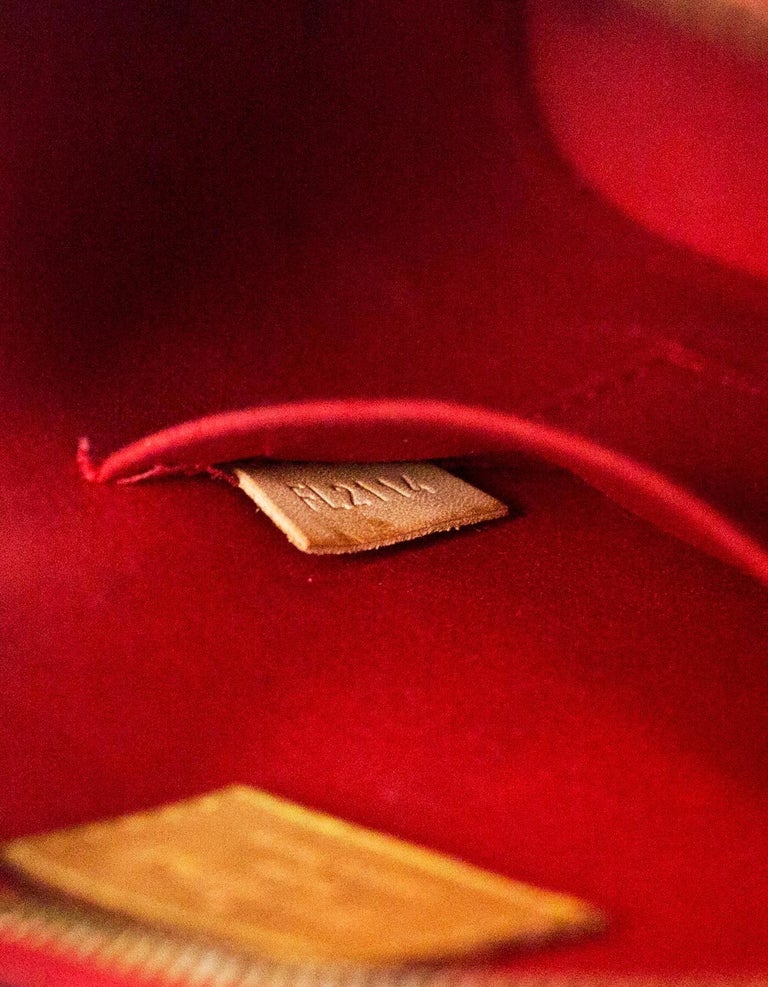 Louis Vuitton Vintage - Vernis Alma BB Handbag Bag - Red - Vernis Leather  Handbag - Luxury High Quality - Avvenice