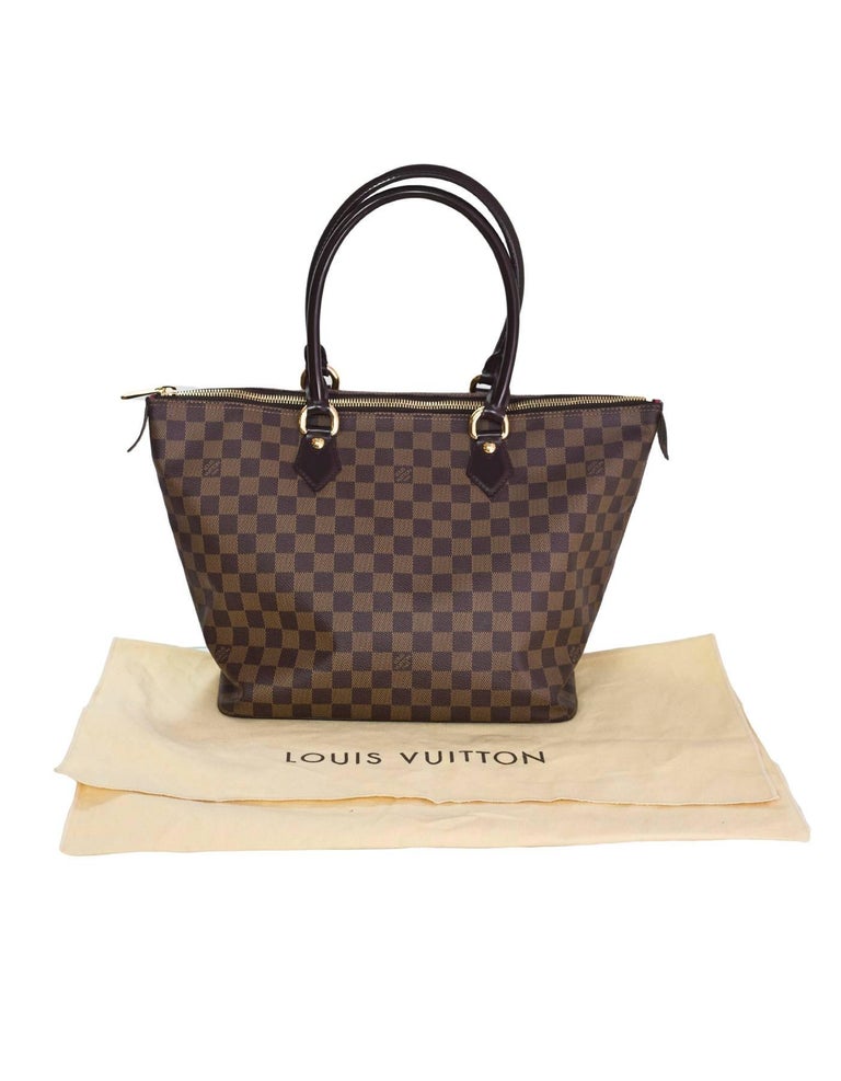 Louis Vuitton Damier Saleya MM Zip Top Tote Bag