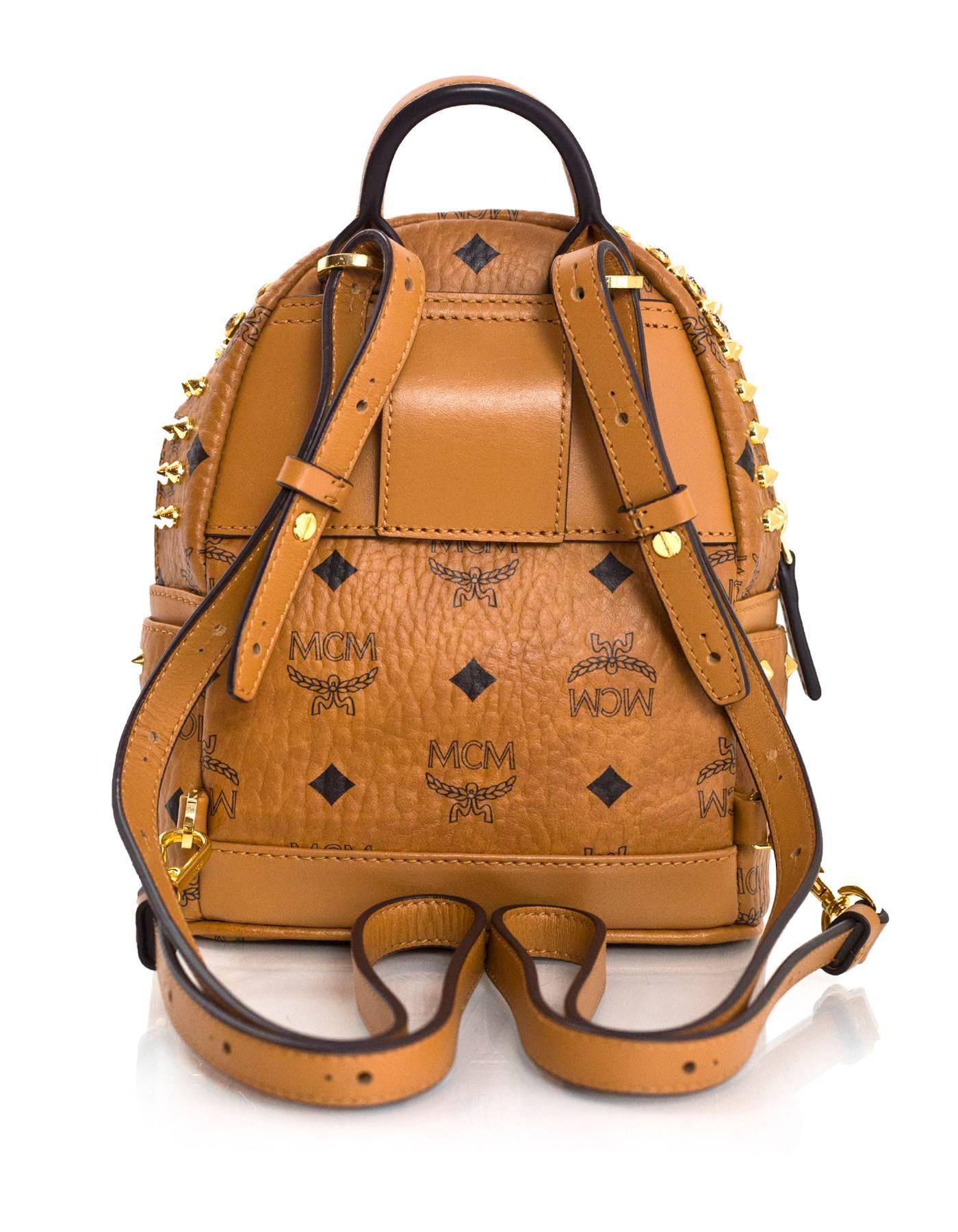 mcm swarovski backpack