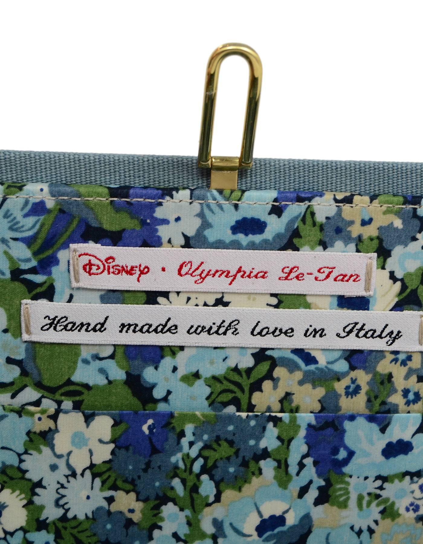 Women's Olympia Le-Tan NEW Lady & The Tramp Embroidered Clutch