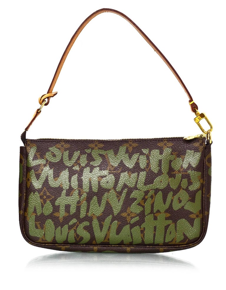 Louis Vuitton Monogram Stephen Sprouse Pochette Graffiti Bag For
