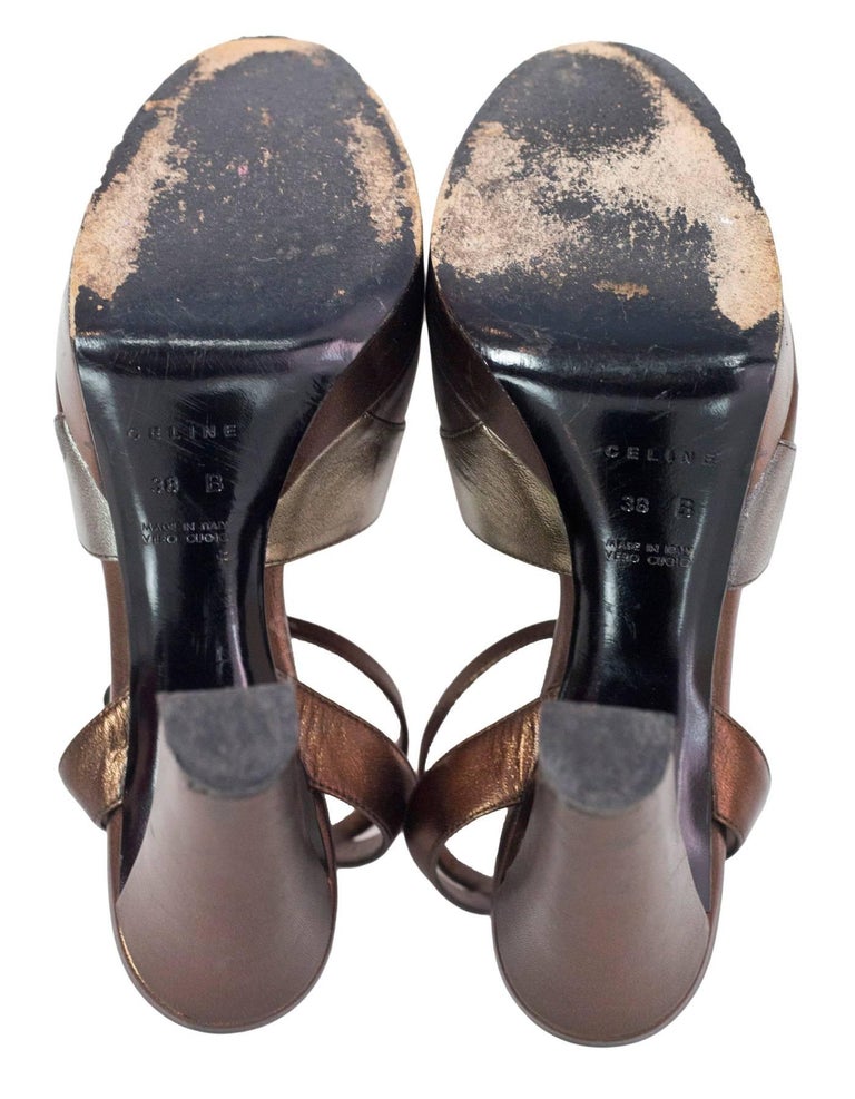 celine platform pumps