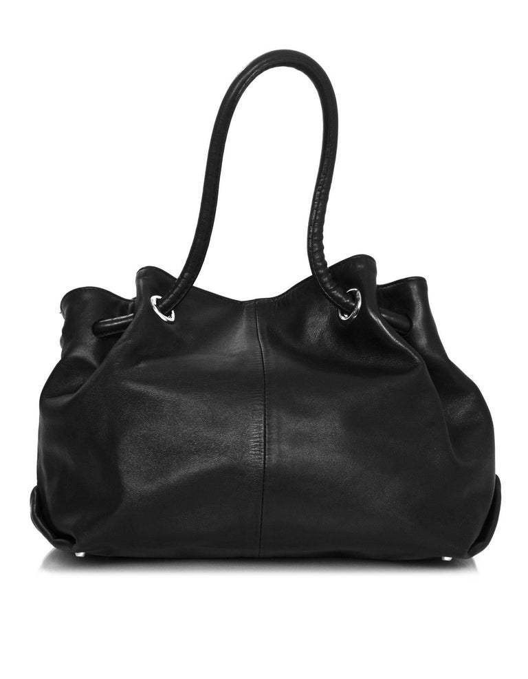 Furla Black Leather Carmen Zip Tote Bag For Sale at 1stDibs furla