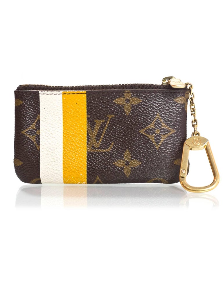 Louis Vuitton Limited Edition Groom Pochette Cles Card Key/Coin Purse For Sale at 1stdibs