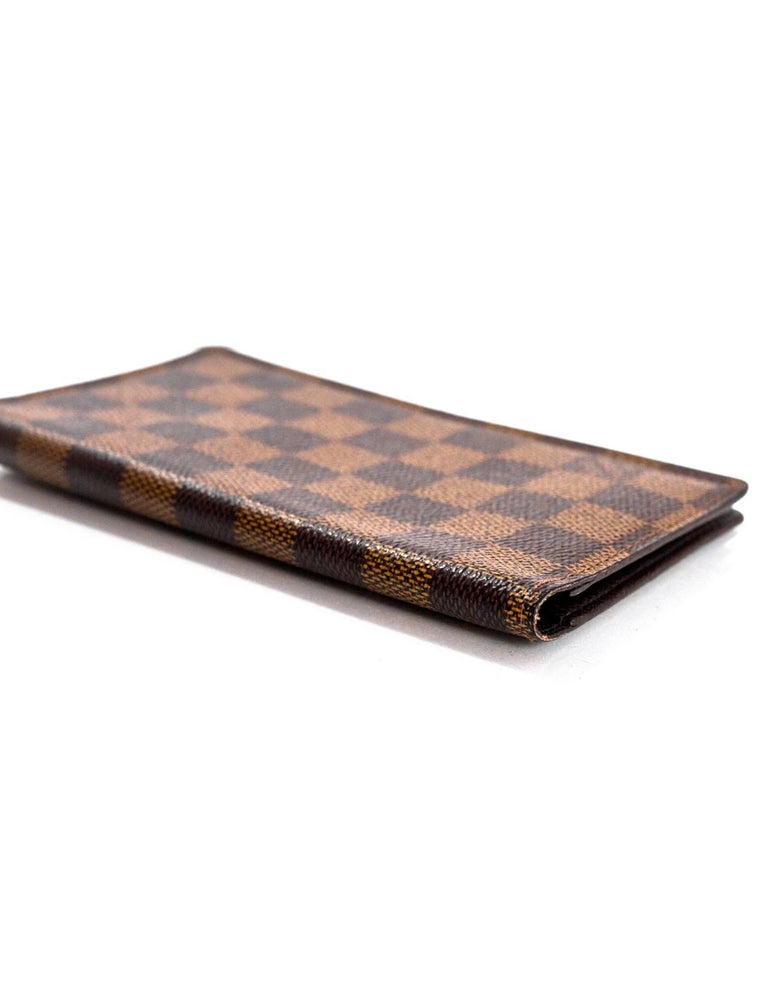 louis vuitton checkbook covers for sale Louis Vuitton Damier Checkbook Cover For Sale at 1stdibs